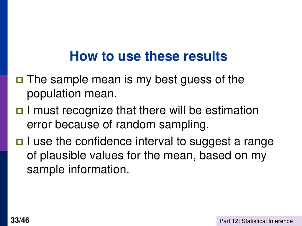 how to use these results