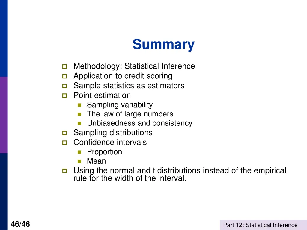 summary