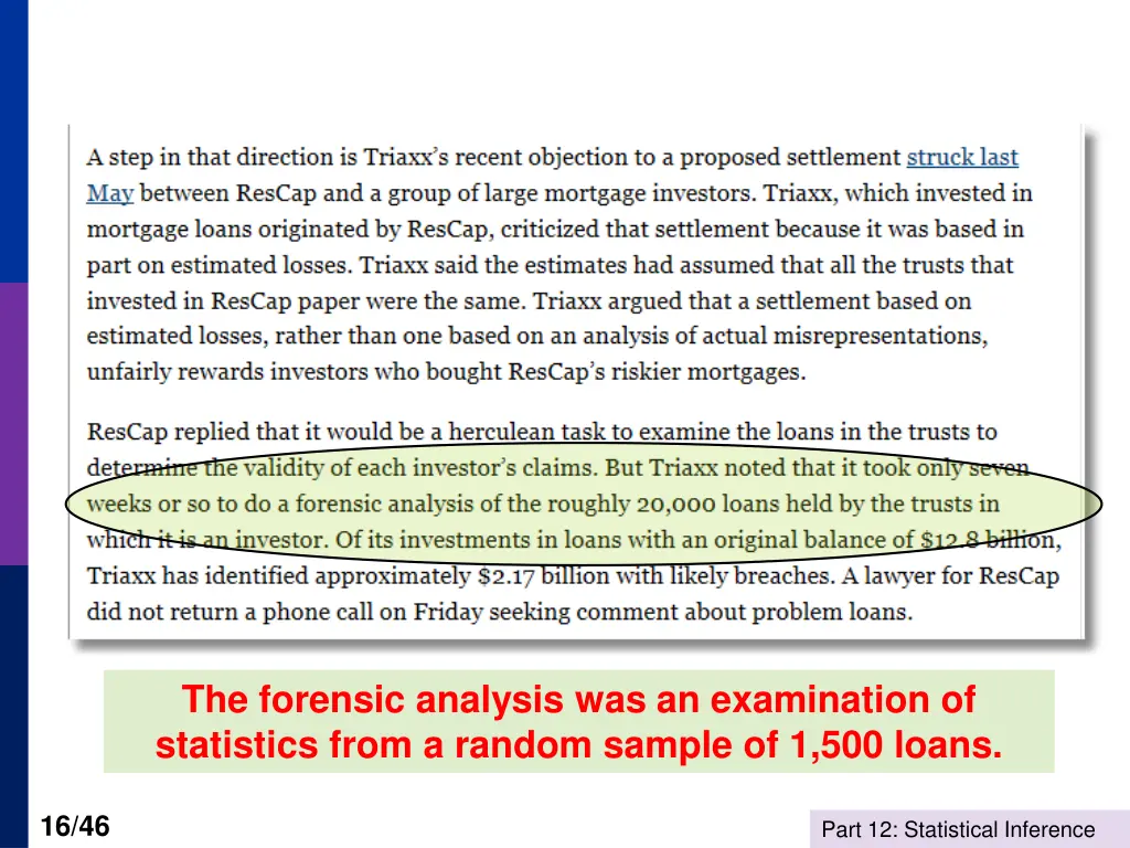 the forensic analysis was an examination