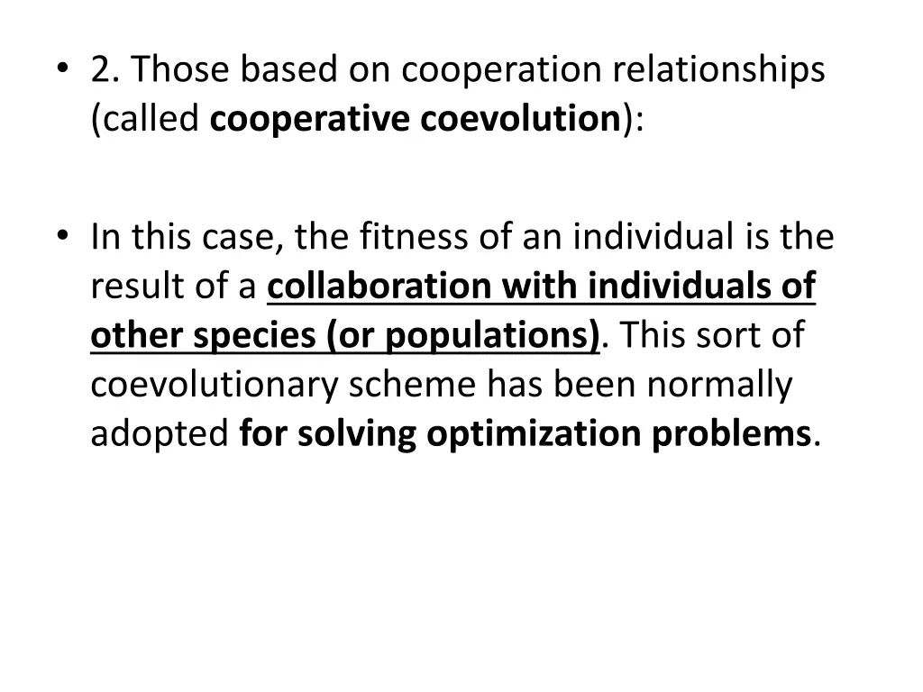 2 those based on cooperation relationships called
