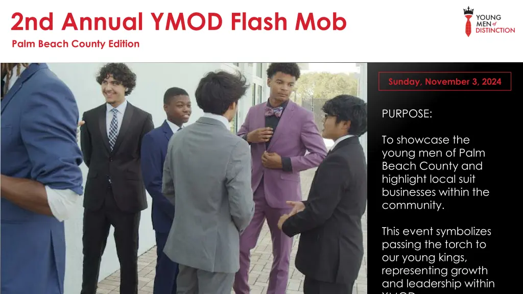 2nd annual ymod flash mob palm beach county