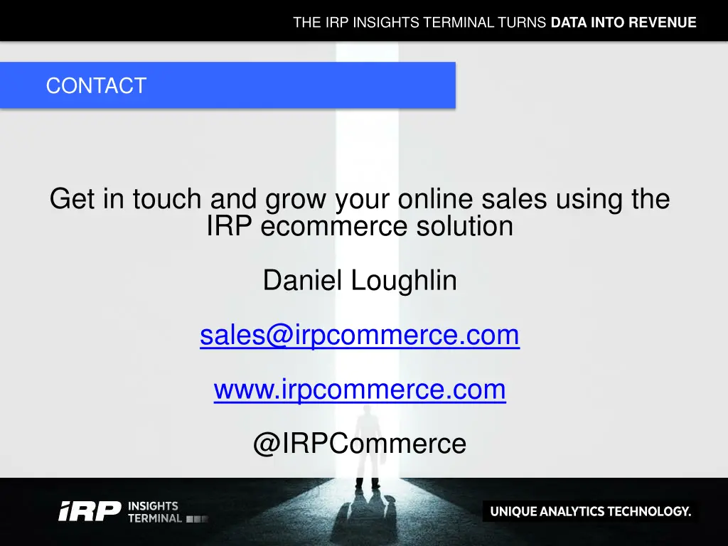 the irp insights terminal turns data into revenue 12