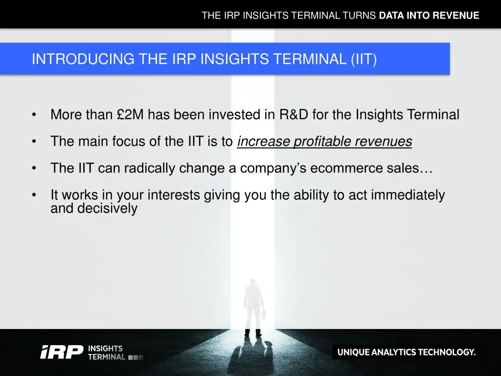 the irp insights terminal turns data into revenue 9