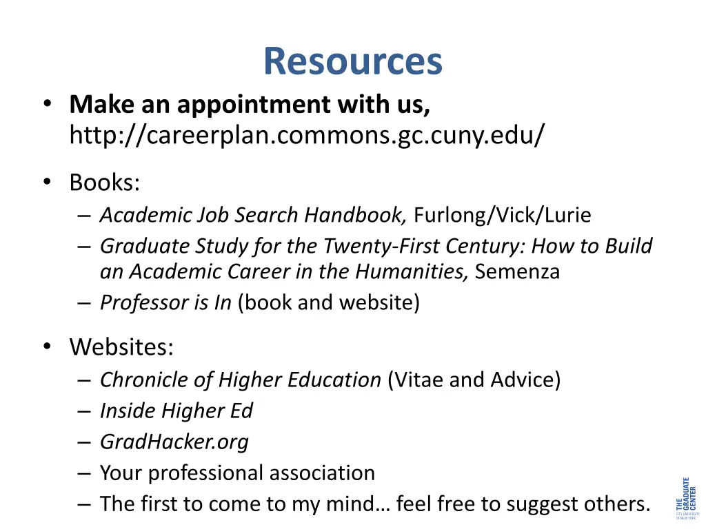 resources