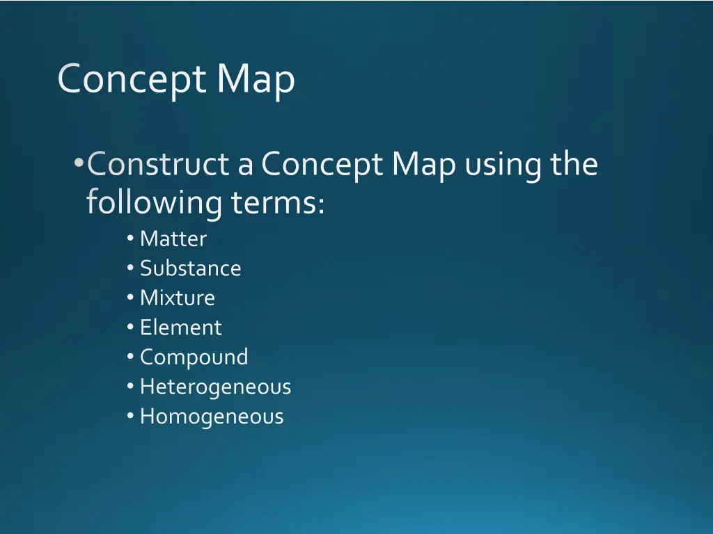 concept map
