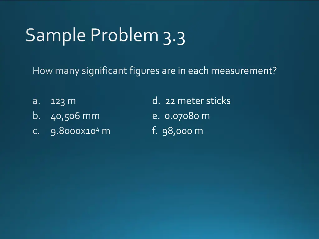 sample problem 3 3