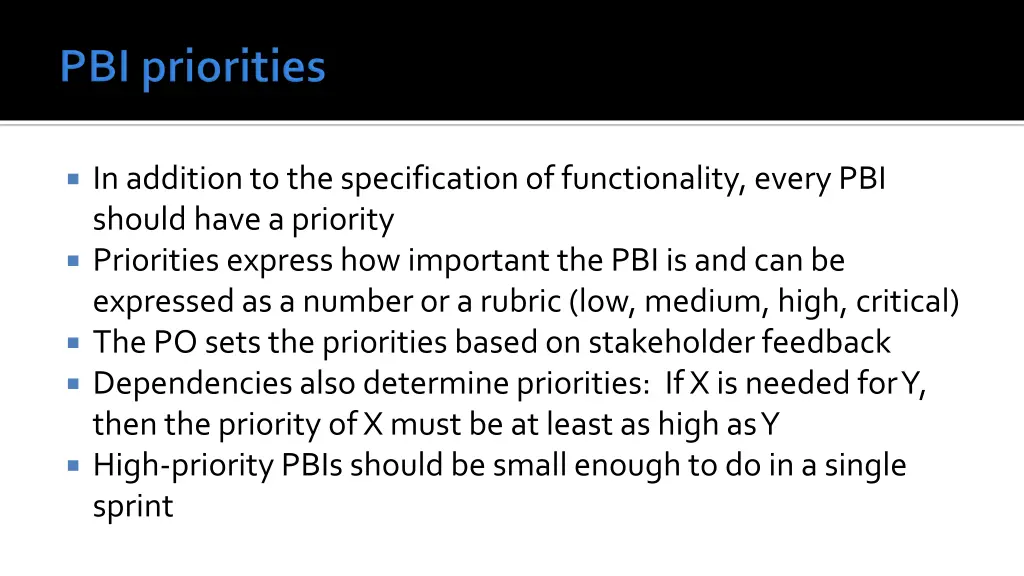 in addition to the specification of functionality