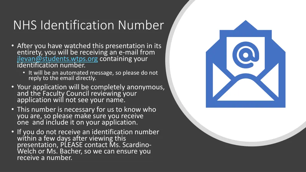 nhs identification number