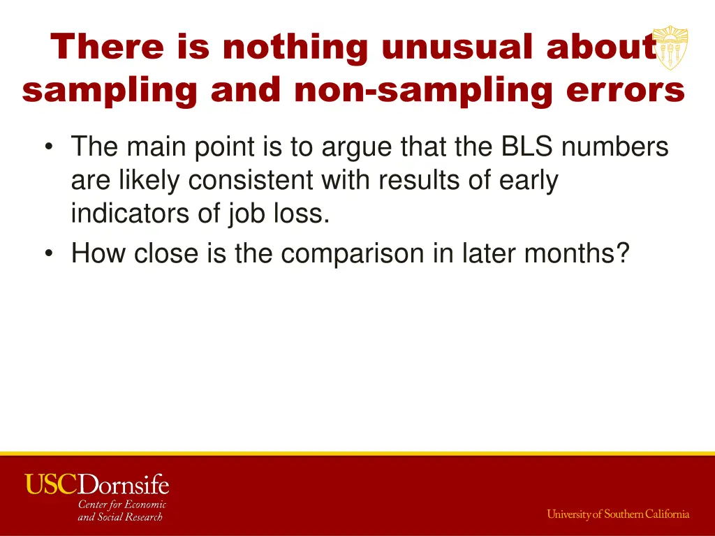 there is nothing unusual about sampling