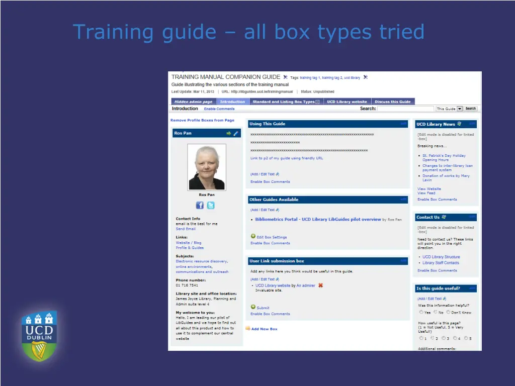 training guide all box types tried 1