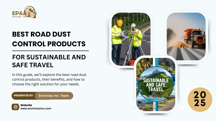best road dust control products