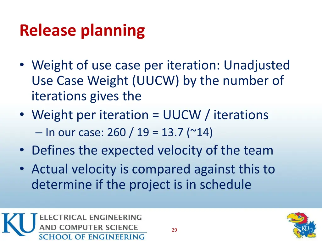 release planning