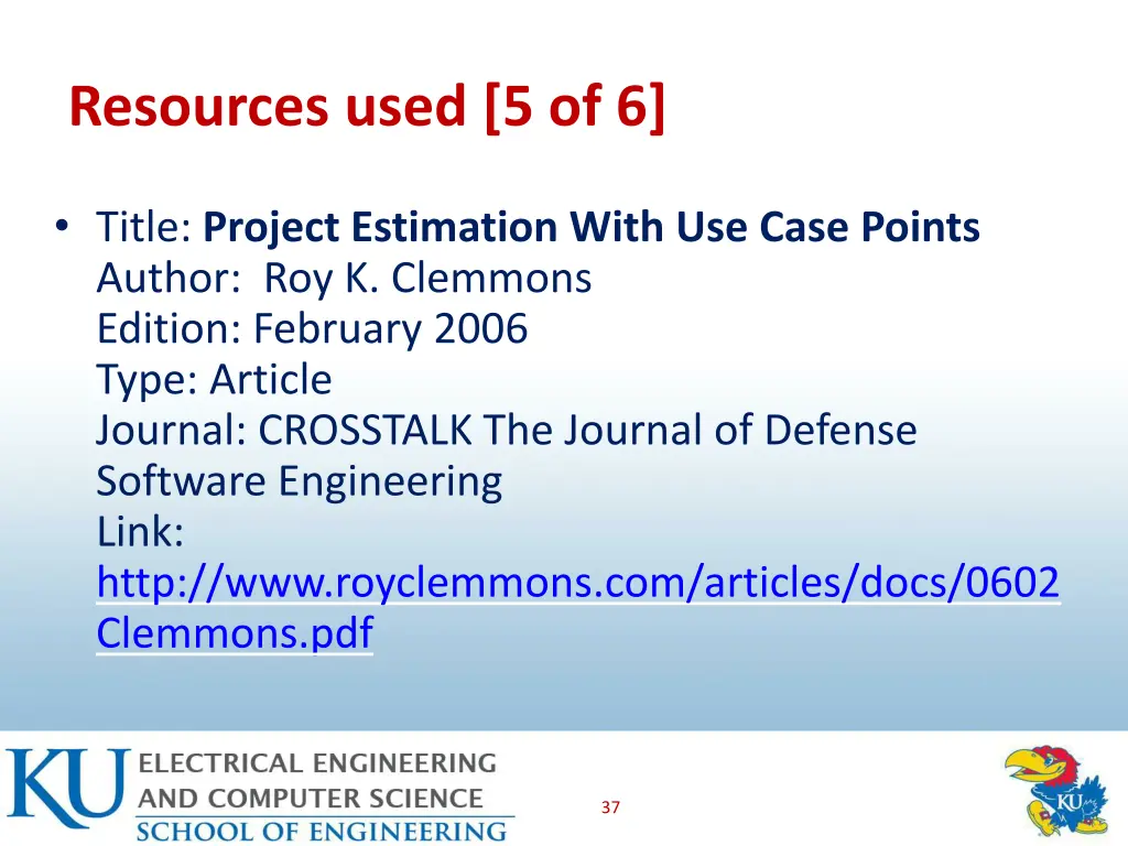 resources used 5 of 6