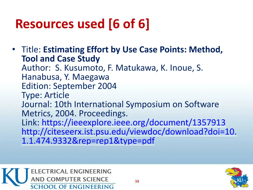 resources used 6 of 6