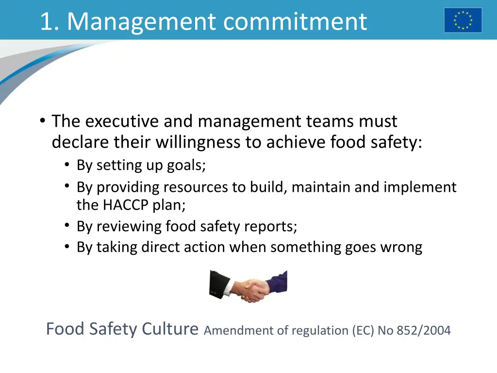 1 management commitment