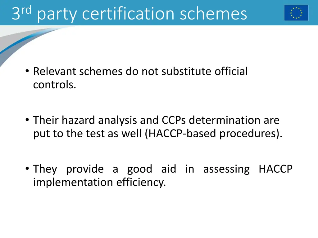 3 rd party certification schemes