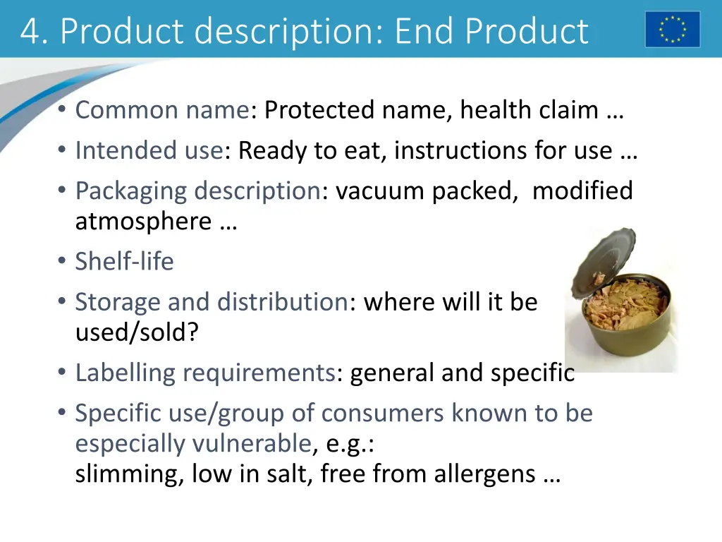 4 product description end product