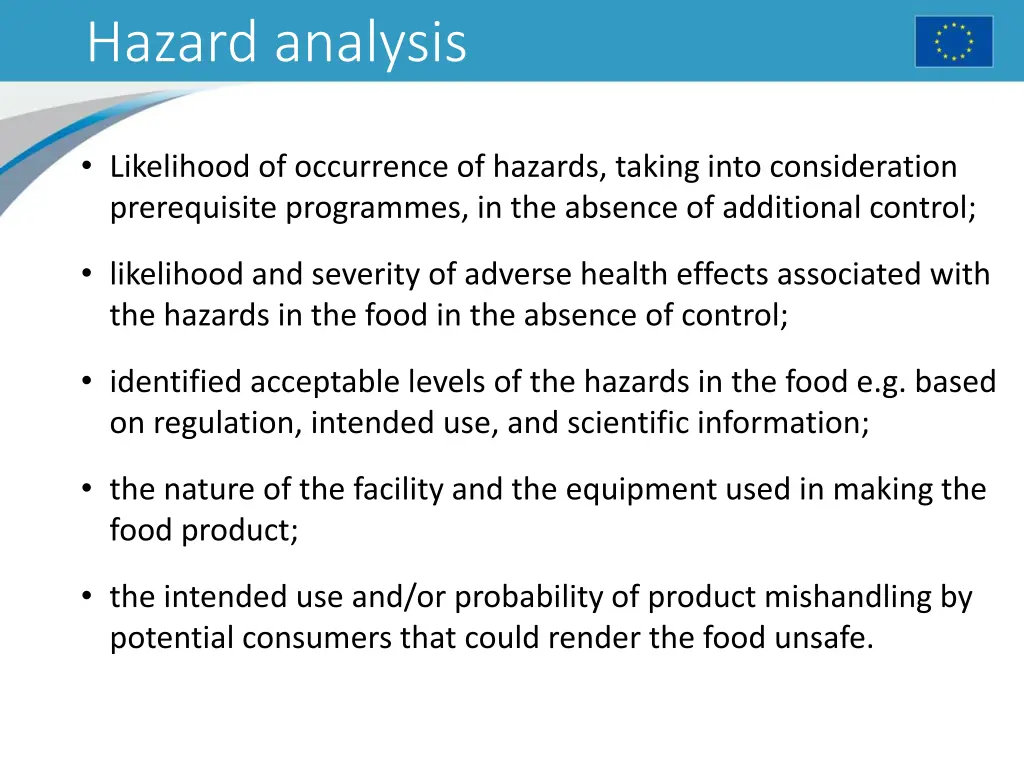 hazard analysis