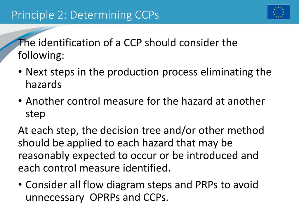 principle 2 determining ccps 1
