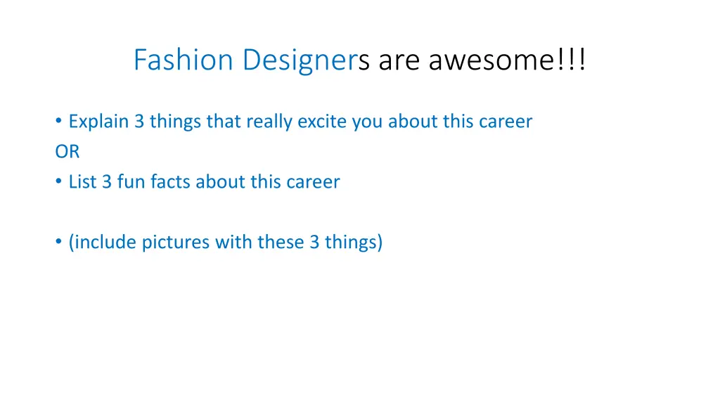 fashion designers are awesome