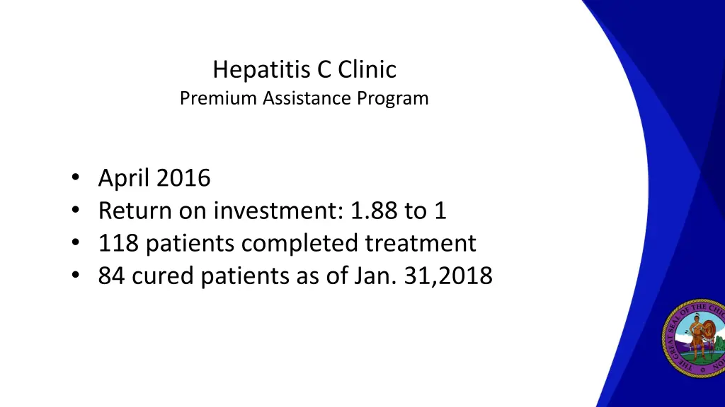 hepatitis c clinic premium assistance program