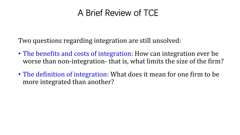 a brief review of tce a brief review of tce 1