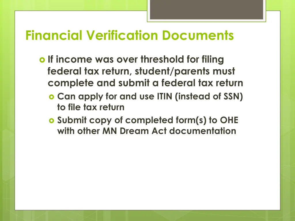 financial verification documents 1