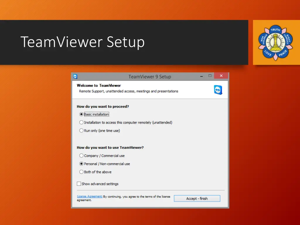 teamviewer setup