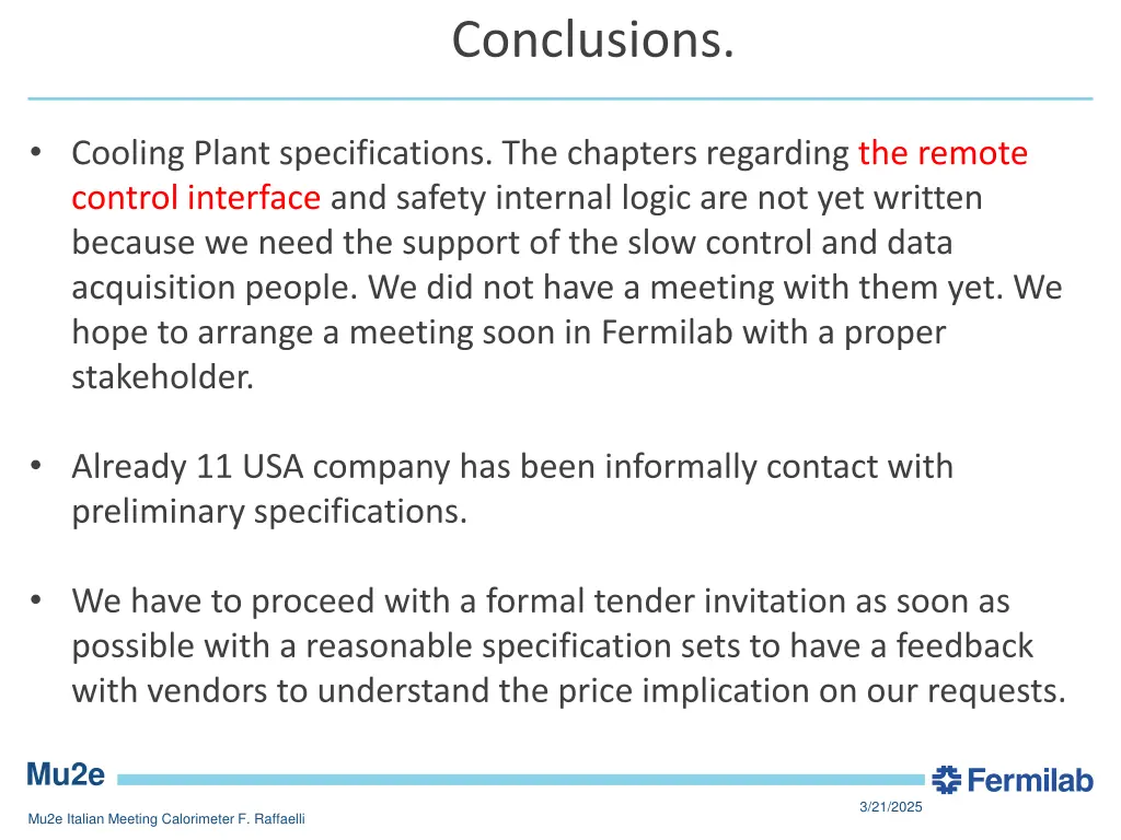 conclusions