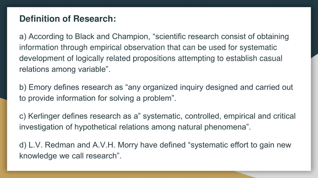 definition of research