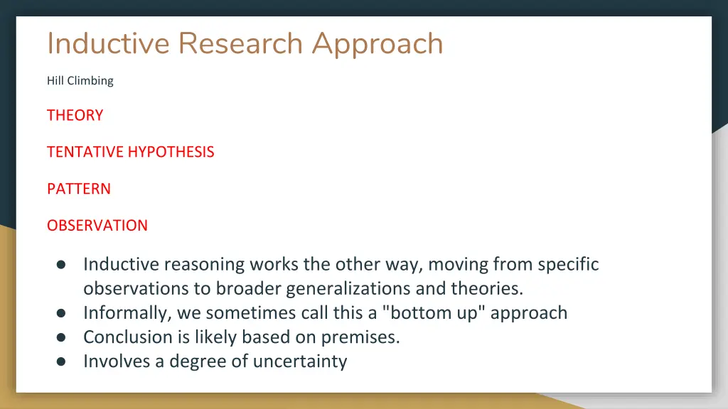 inductive research approach