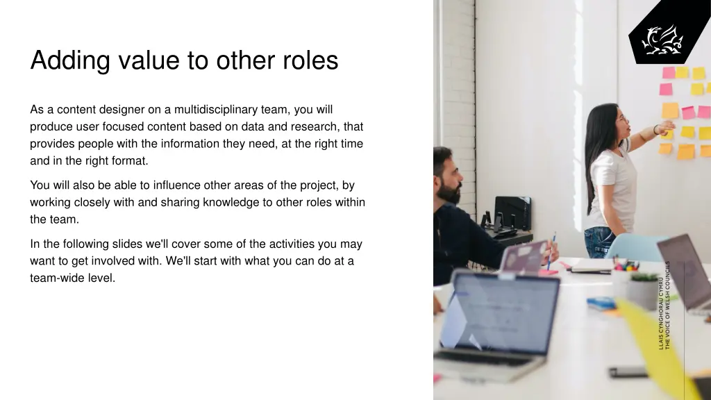 adding value to other roles