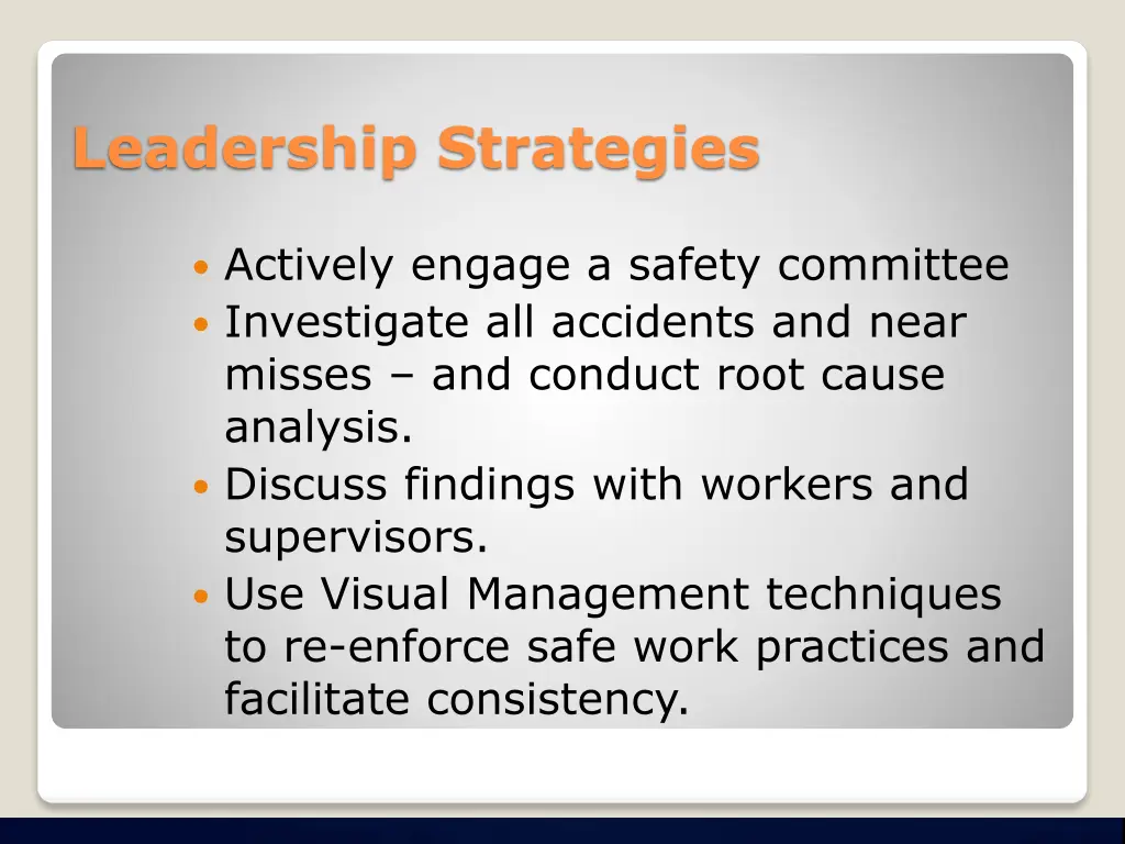 leadership strategies 1