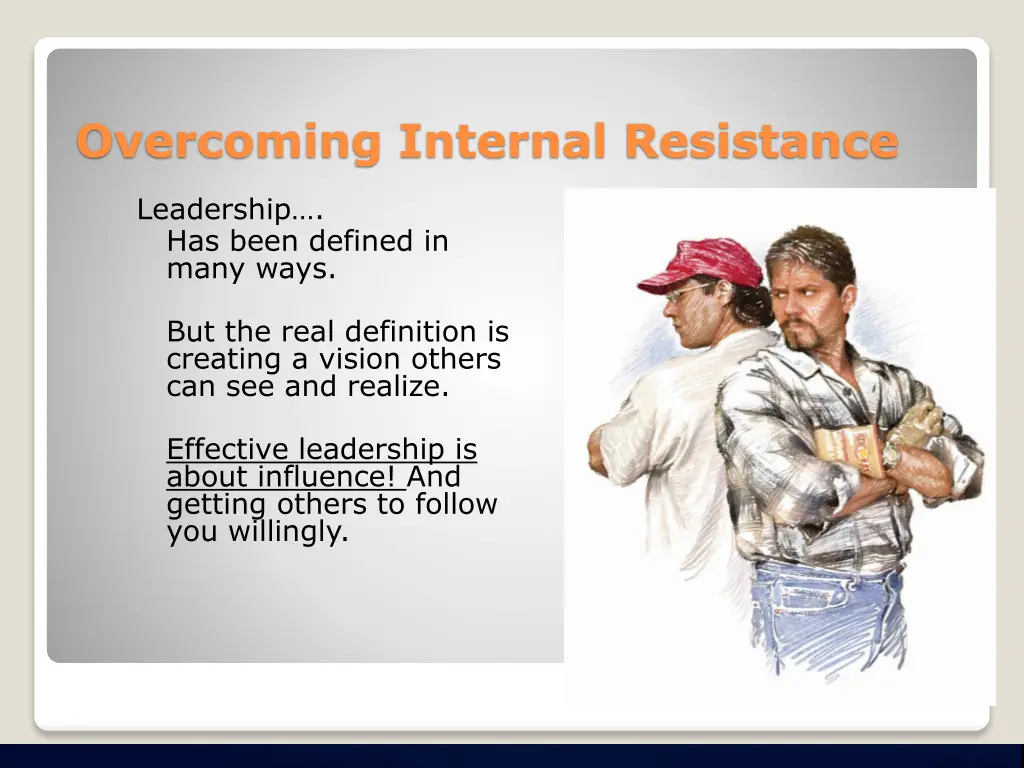 overcoming internal resistance 1