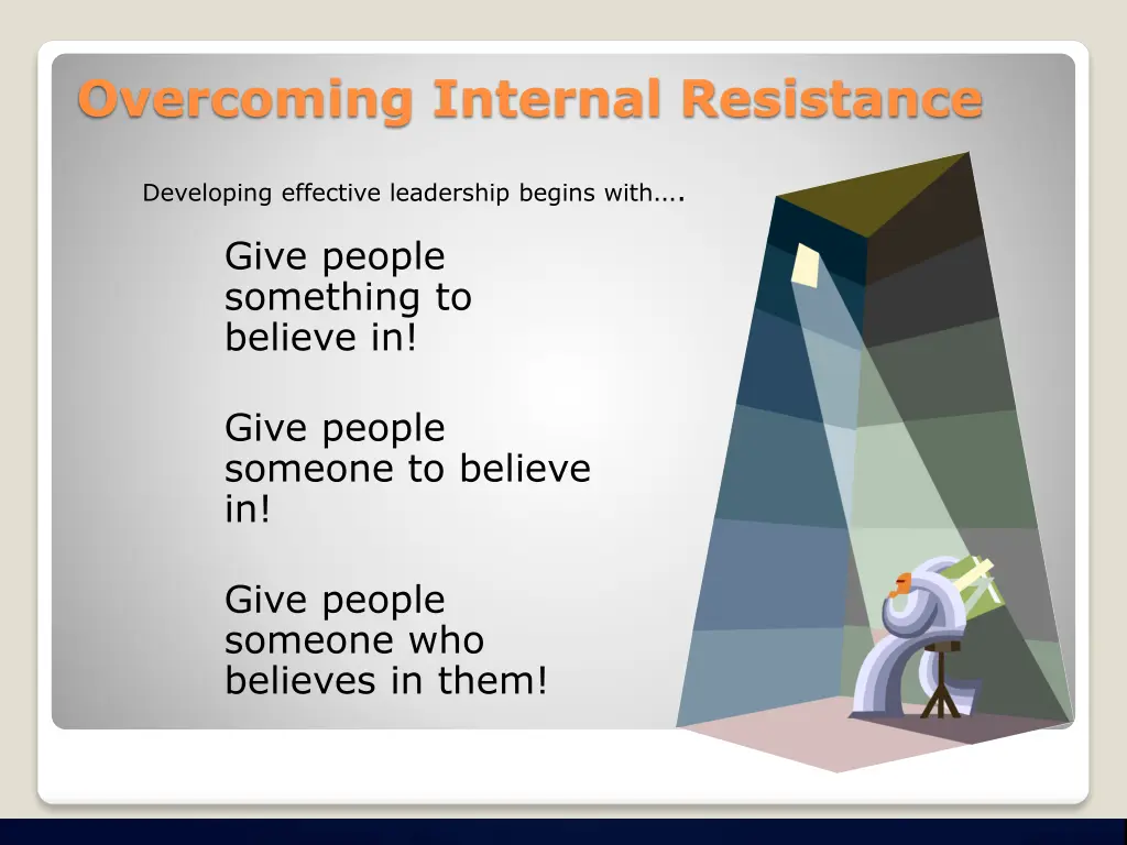 overcoming internal resistance 2