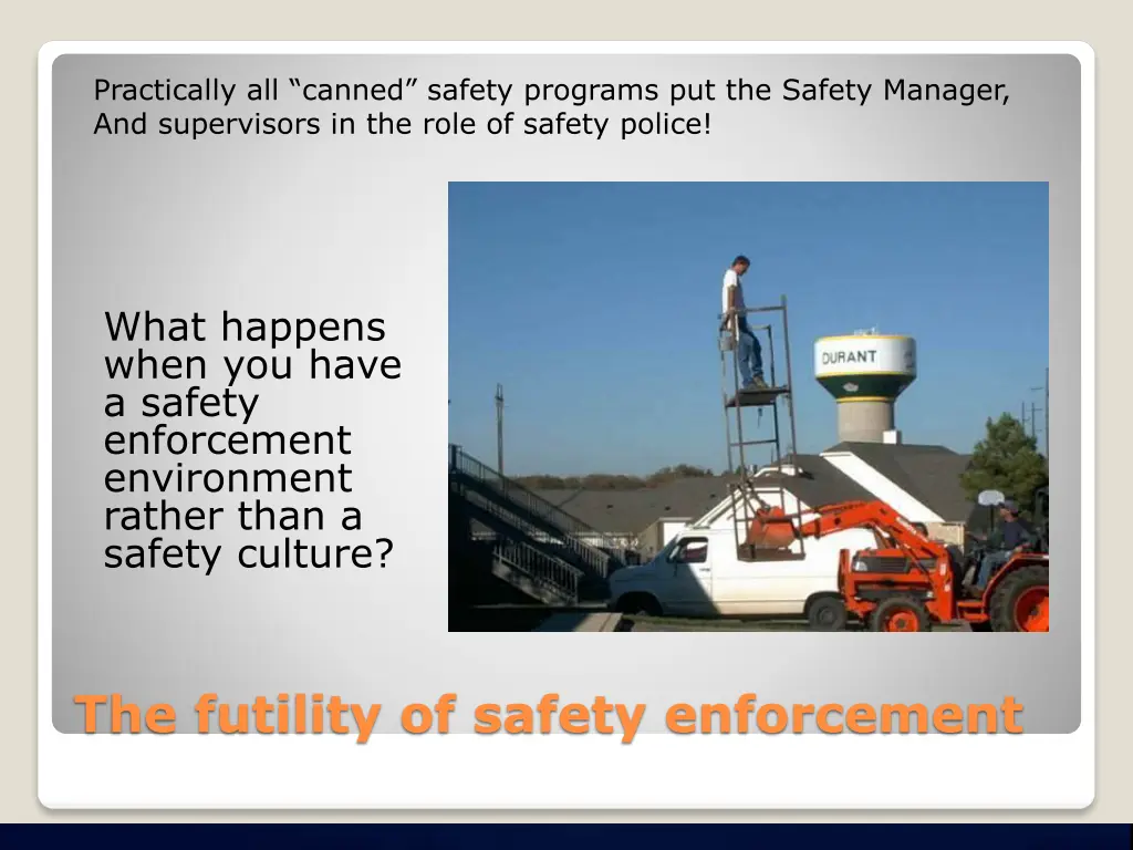 practically all canned safety programs