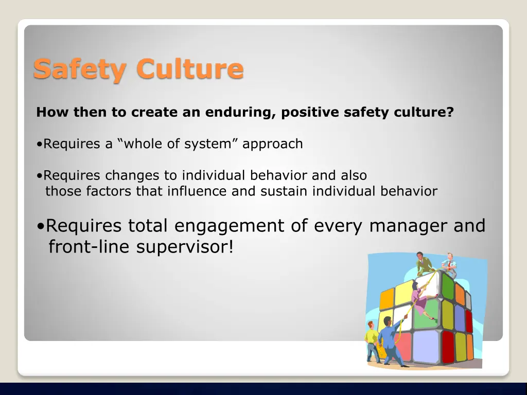safety culture