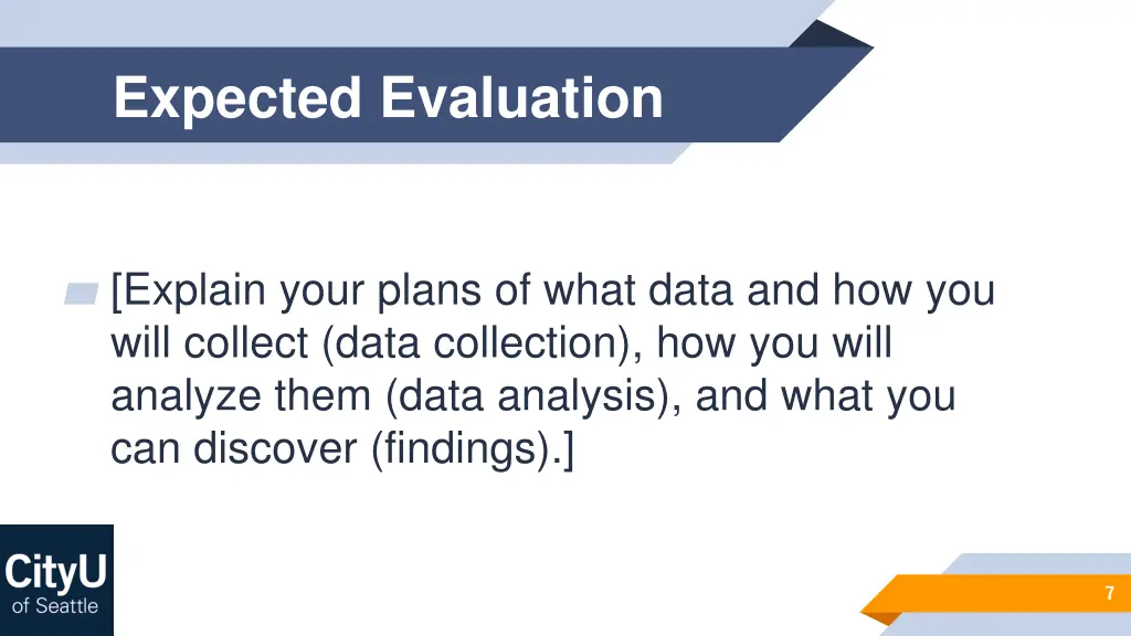 expected evaluation