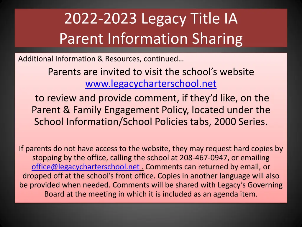 2022 2023 legacy title ia parent information 19