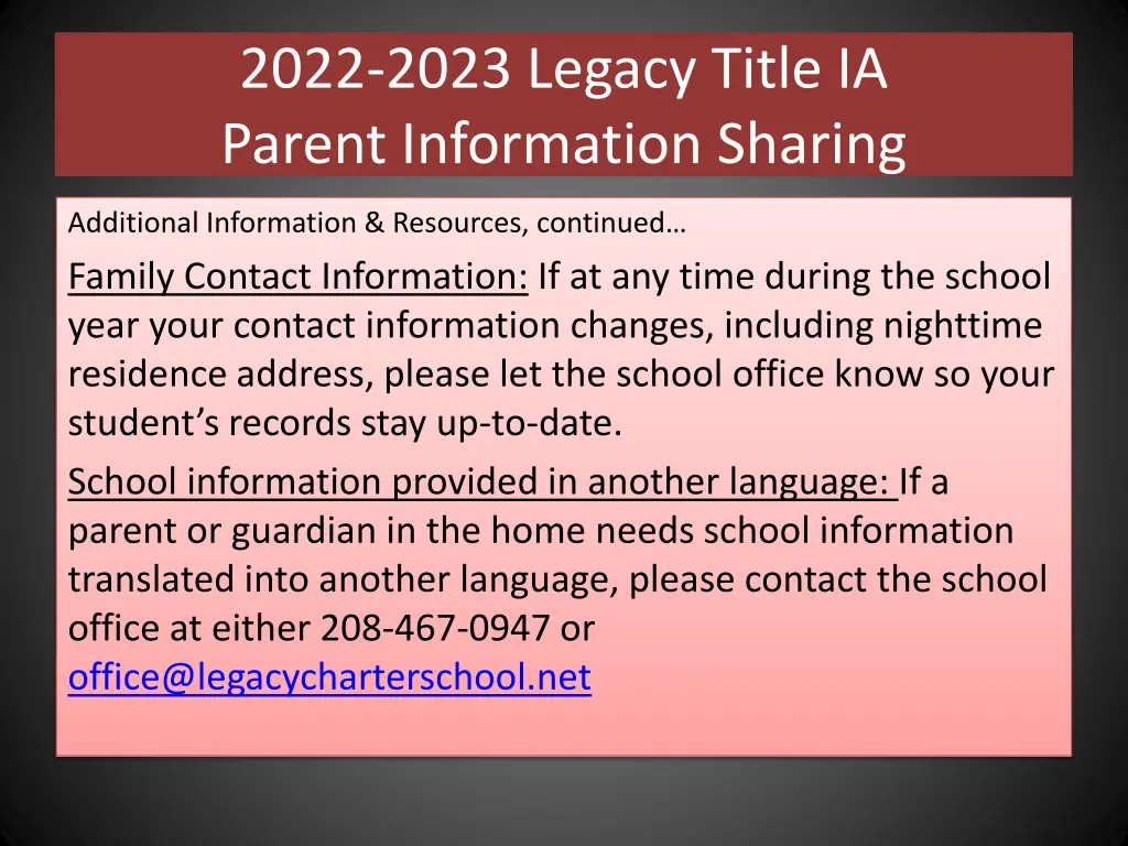 2022 2023 legacy title ia parent information 20