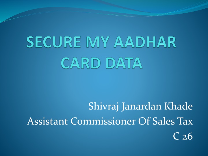 shivraj janardan khade