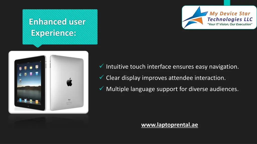 enhanced user experience