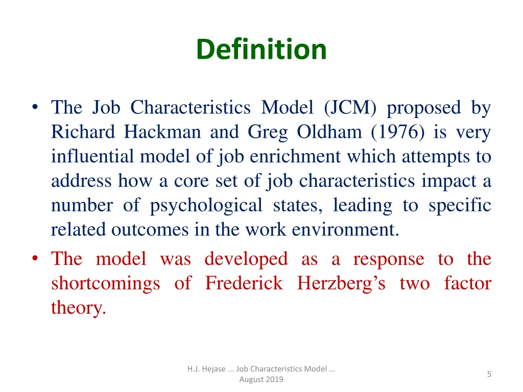 definition