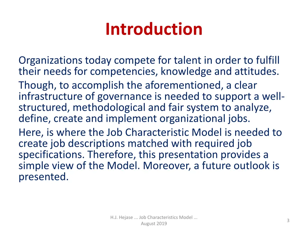 introduction