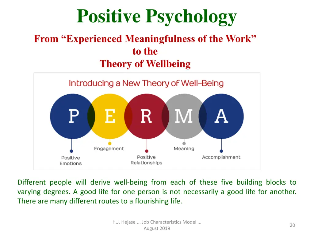 positive psychology