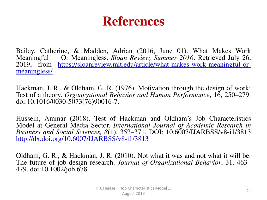 references