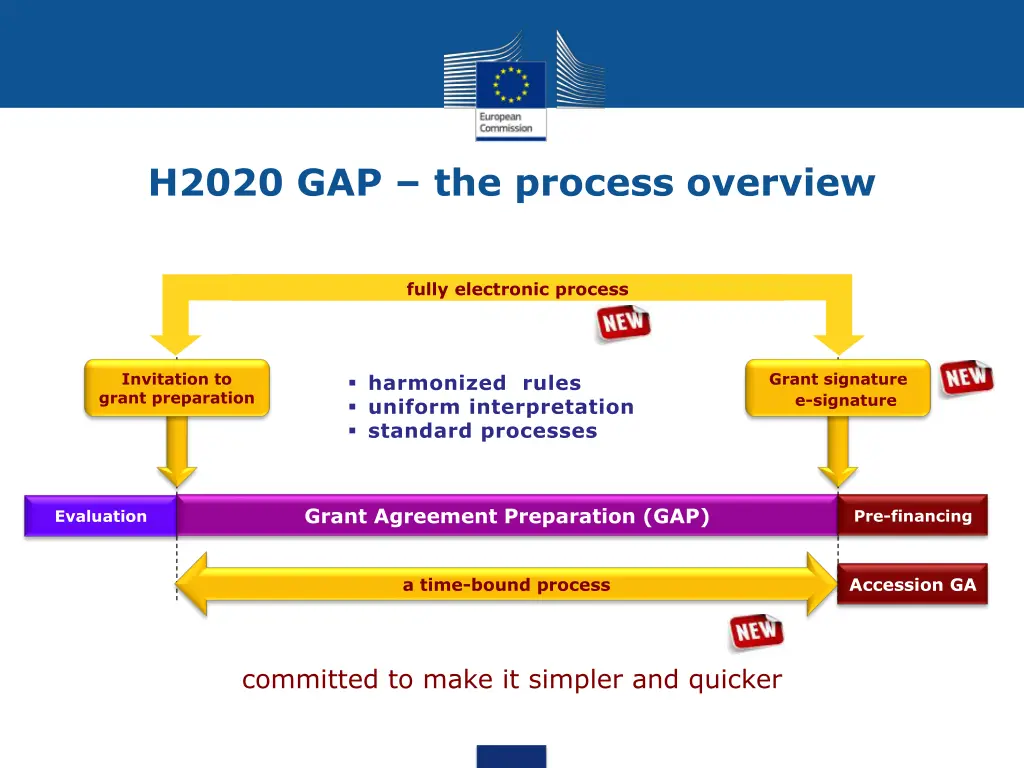 h2020 gap the process overview