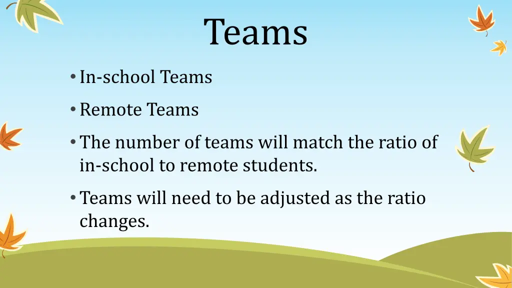 teams