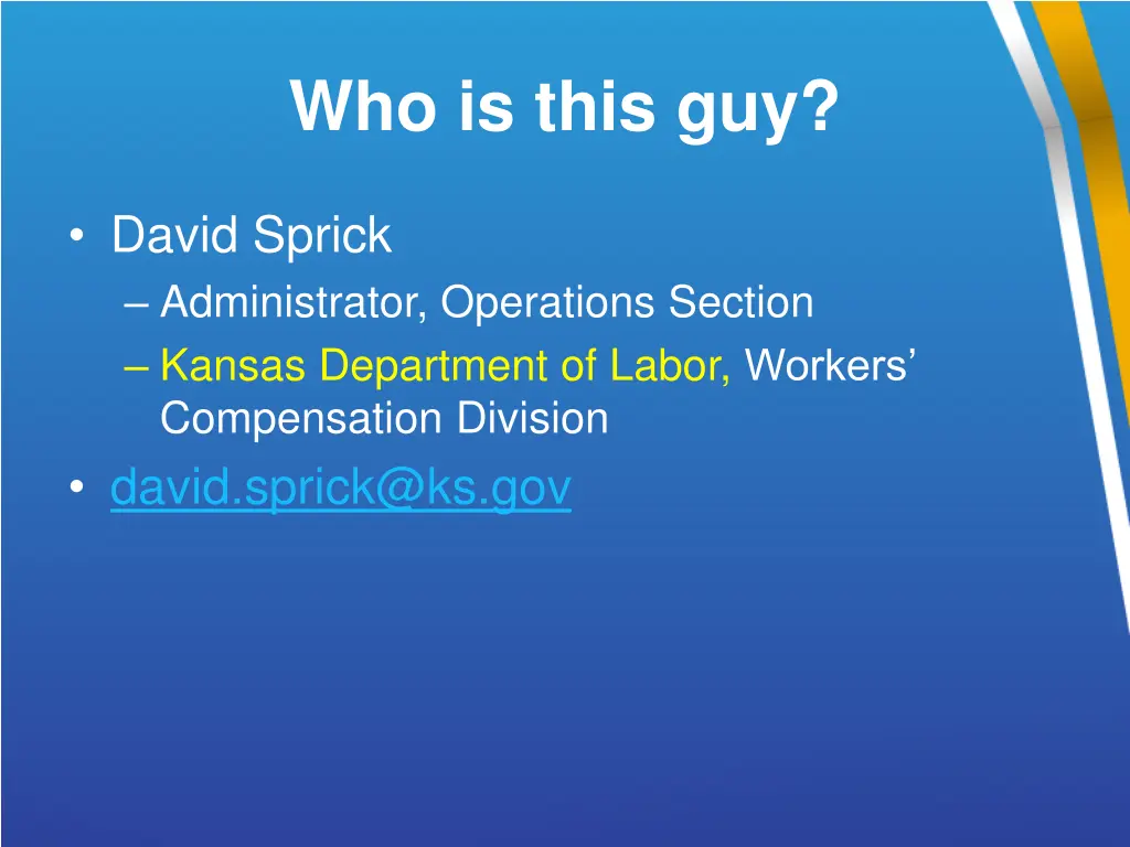who is this guy