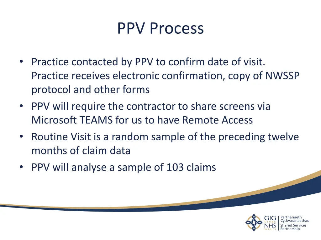 ppv process